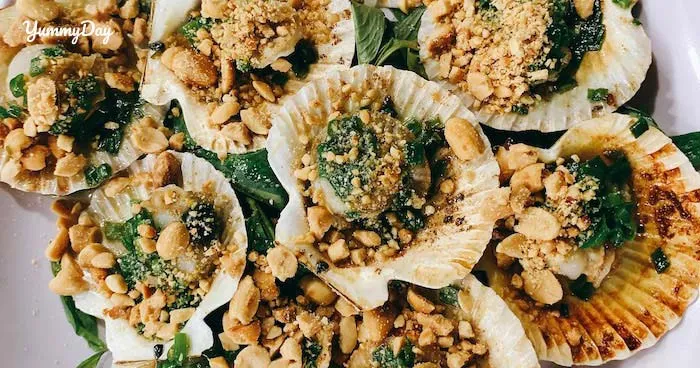 Bỏ túi cách làm sò điệp nướng mỡ hành hấp dẫn - YummyDay